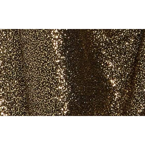 Women's 'Metallic Short Sleeve' Wrap dress