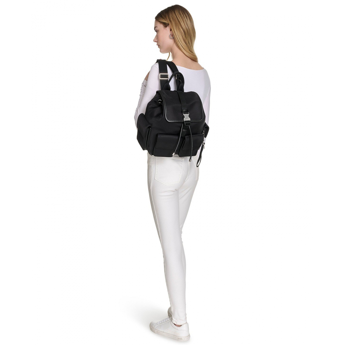 Sac à dos 'Elora Nylon Front Buckle' pour Femmes