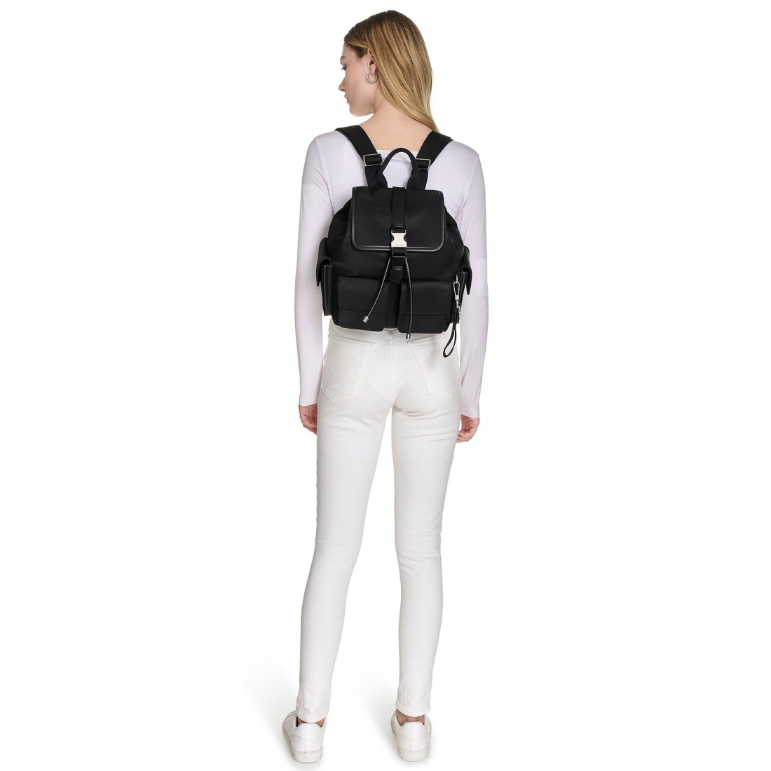 Sac à dos 'Elora Nylon Front Buckle' pour Femmes