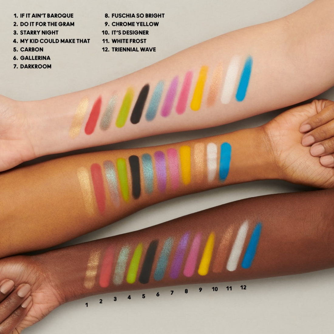 Palette de fards à paupières 'Connect in Colour' - Hi-fi Colour 12.2 g