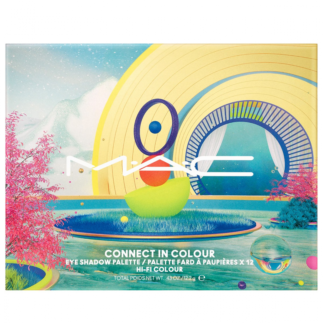 Palette de fards à paupières 'Connect in Colour' - Hi-fi Colour 12.2 g