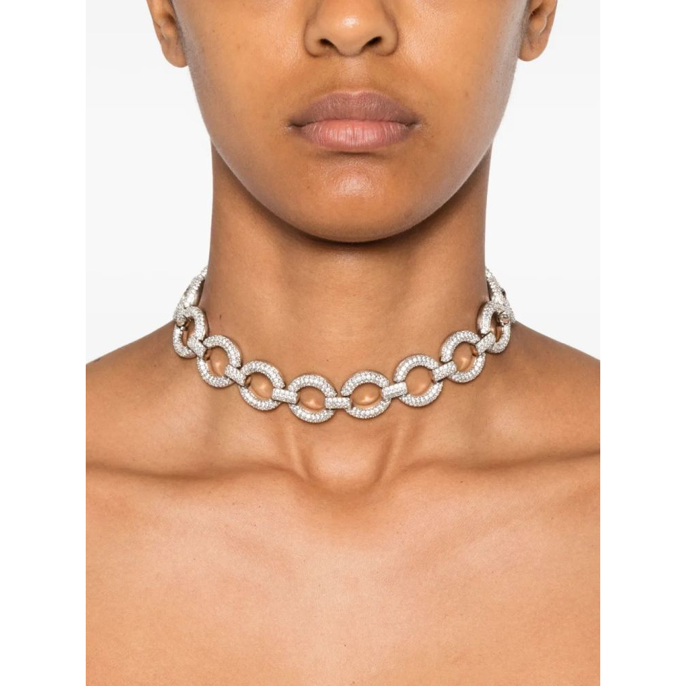Collier 'Crystal-Embellished' pour Femmes