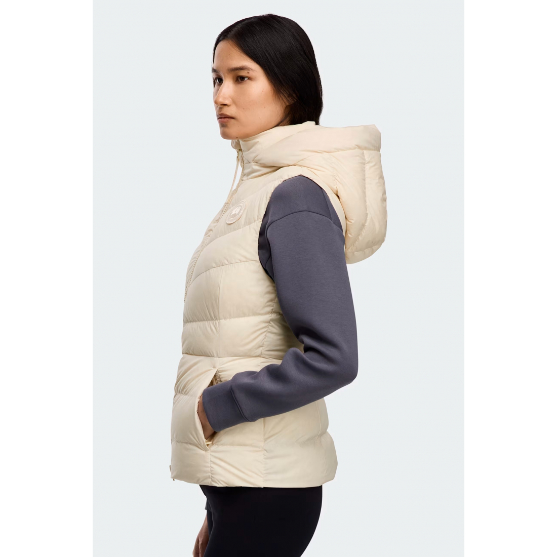 Women's 'Calir Hooded Zip-Front' Vest