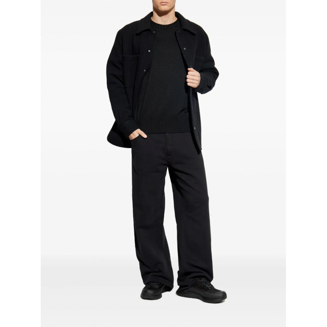 Surchemise 'Balas Button-Fastening Patch-Pocket' pour Hommes