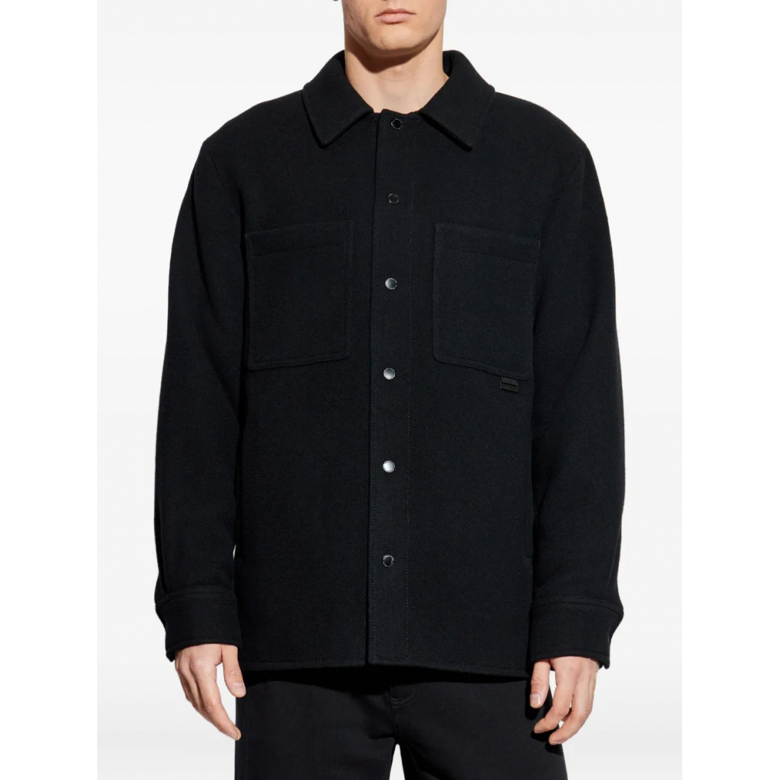 Surchemise 'Balas Button-Fastening Patch-Pocket' pour Hommes