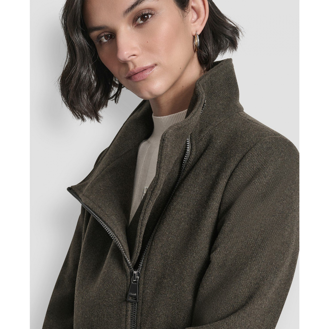 Manteau 'Asymmetrical Zip' pour Femmes