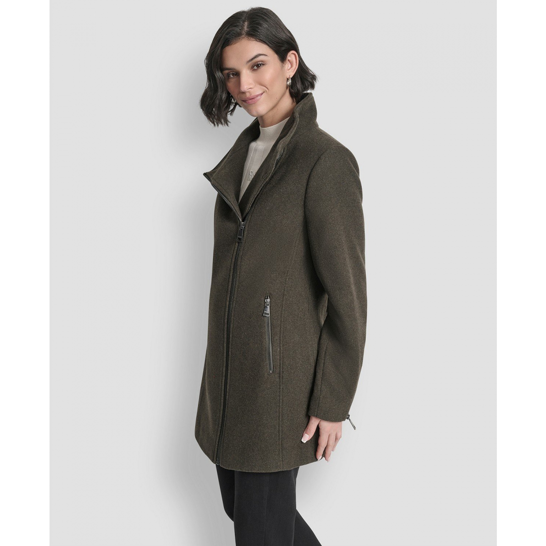 Manteau 'Asymmetrical Zip' pour Femmes