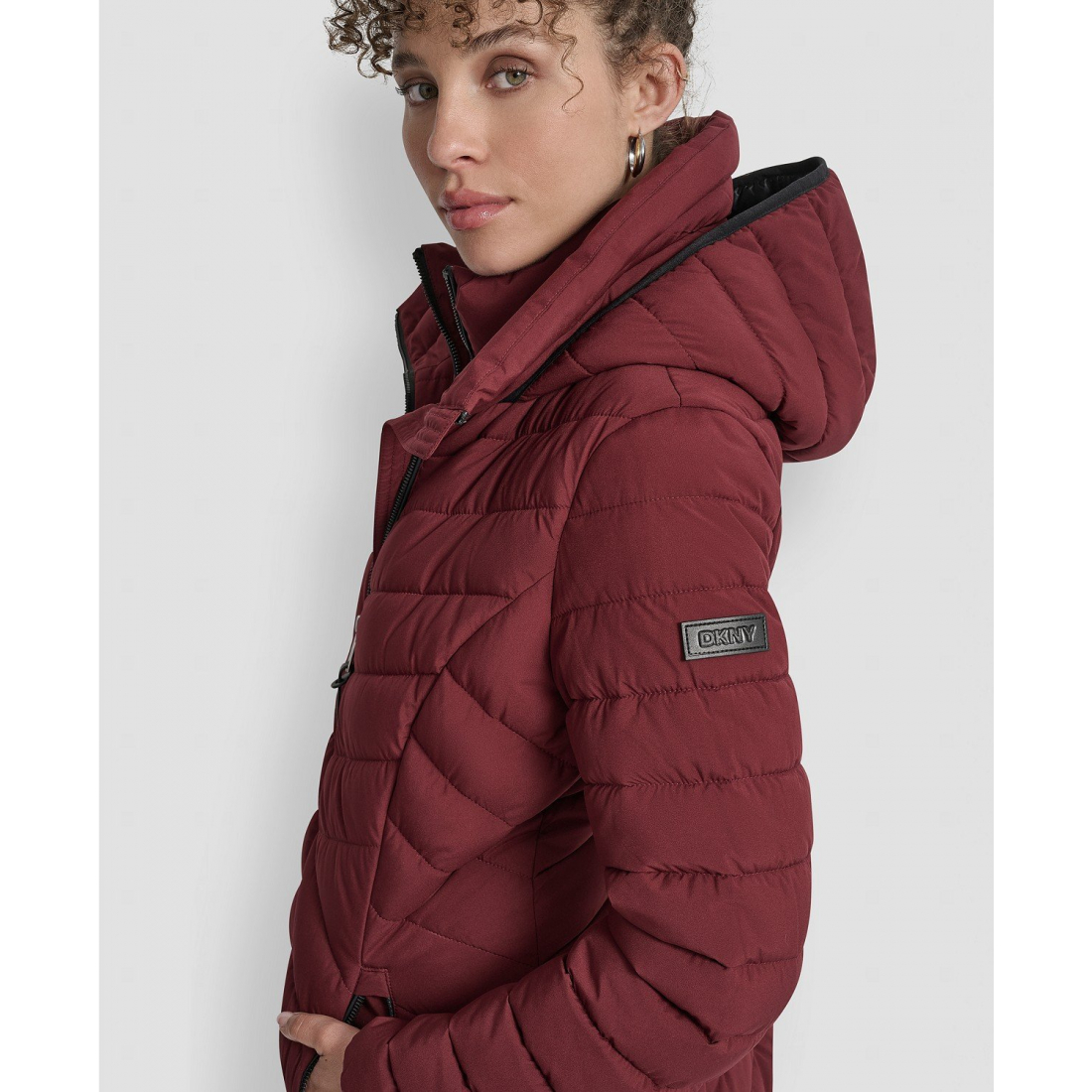 Women's 'Bibbed Packable' Puffer Coat