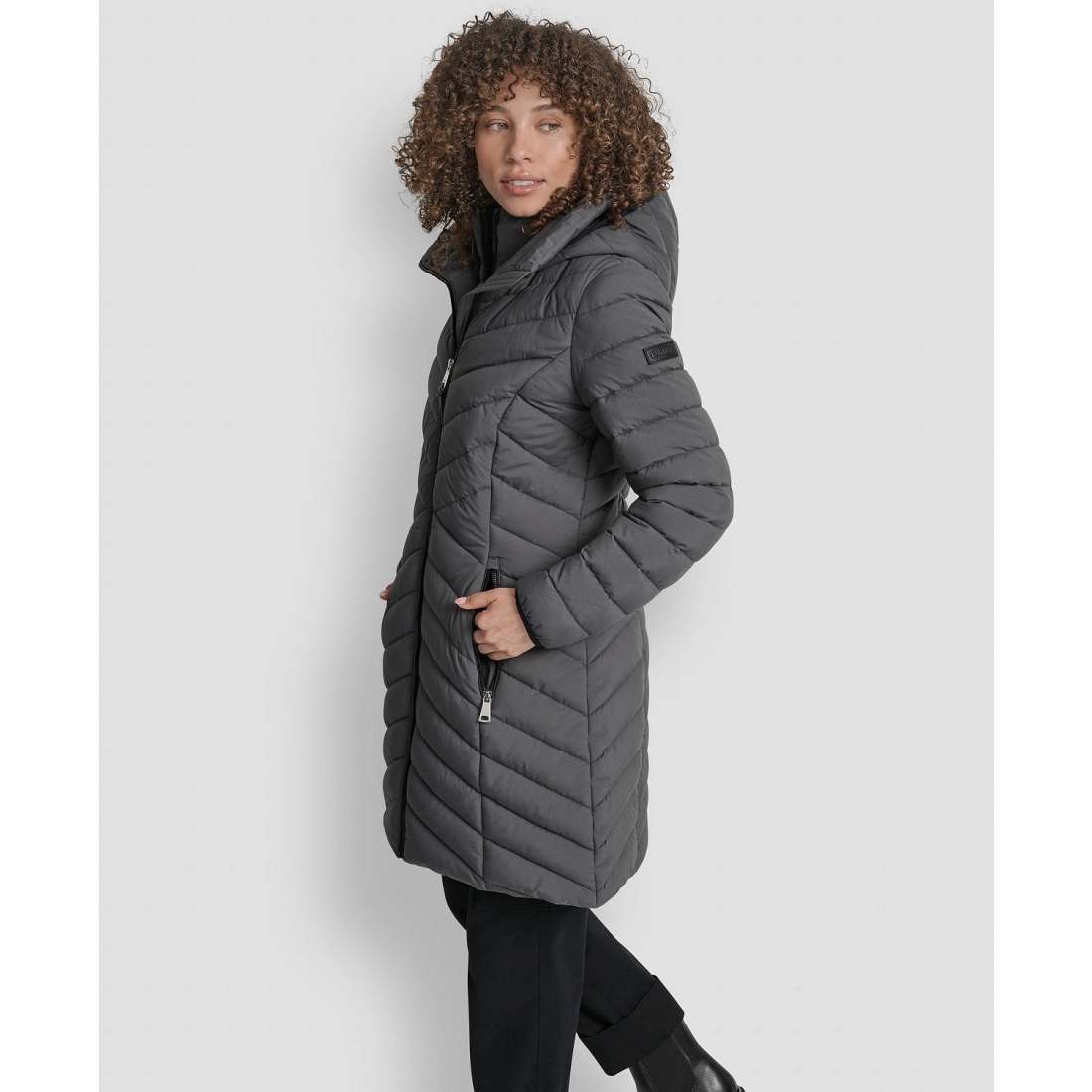 Women's 'Bibbed Packable' Puffer Coat