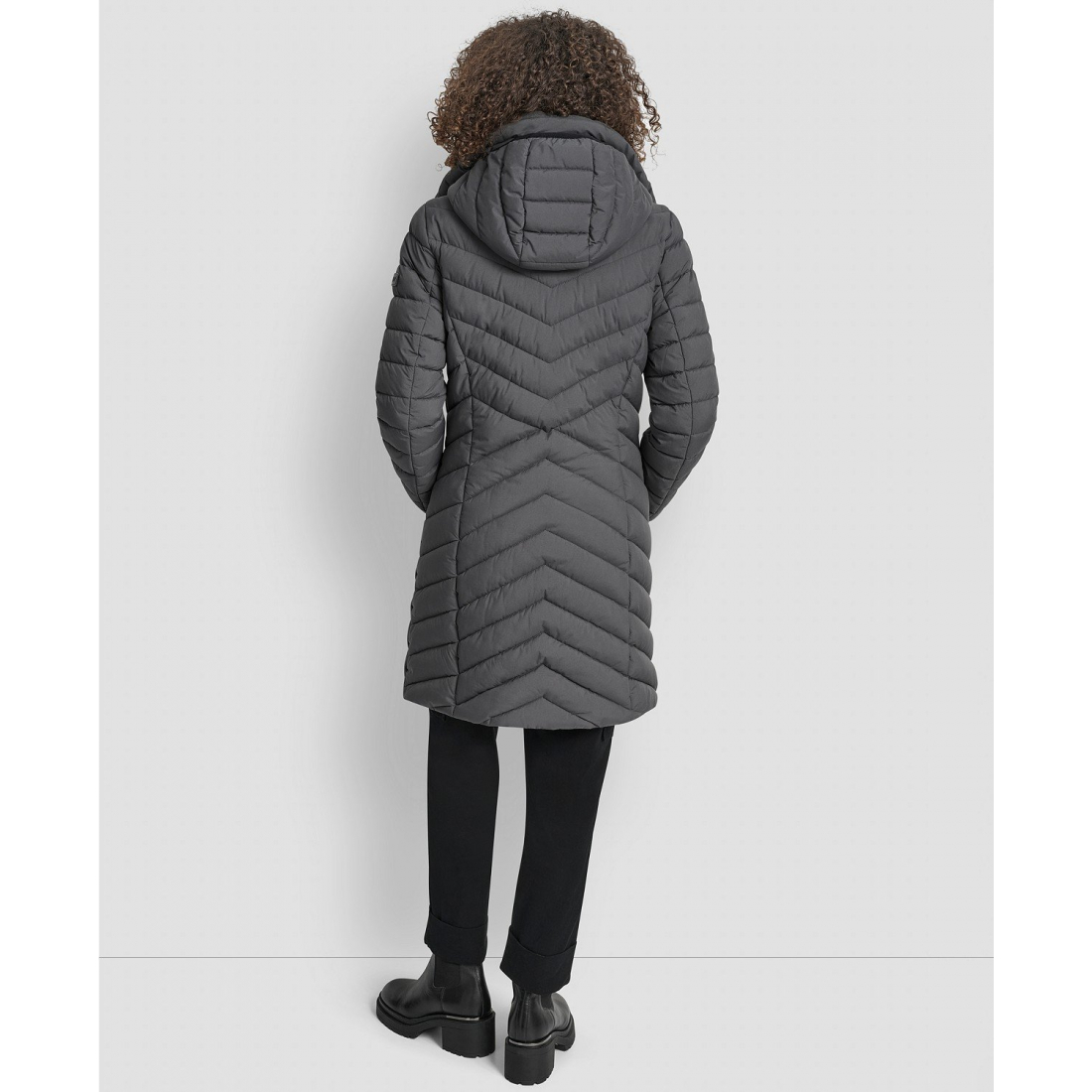 Women's 'Bibbed Packable' Puffer Coat