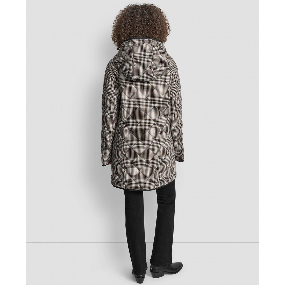 'Hooded Toggle Quilted' Mantel für Damen