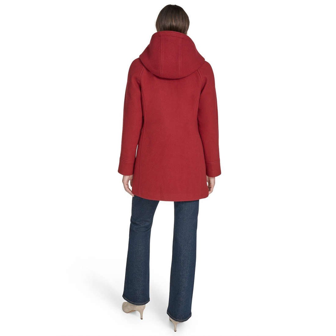 Manteau 'Hooded Button-Front' pour Femmes