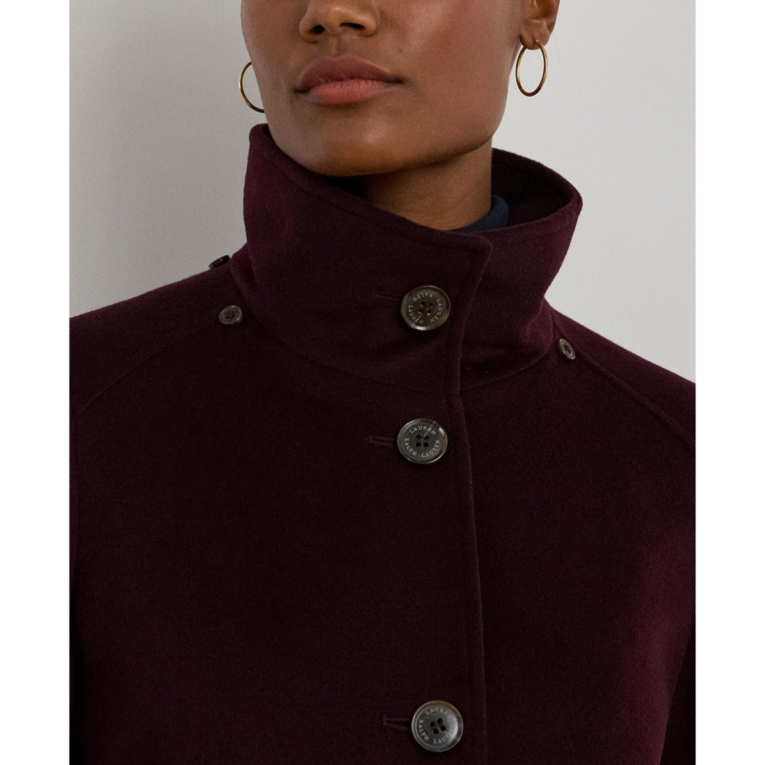 Women's 'Icon Hooded A-Line' Coat