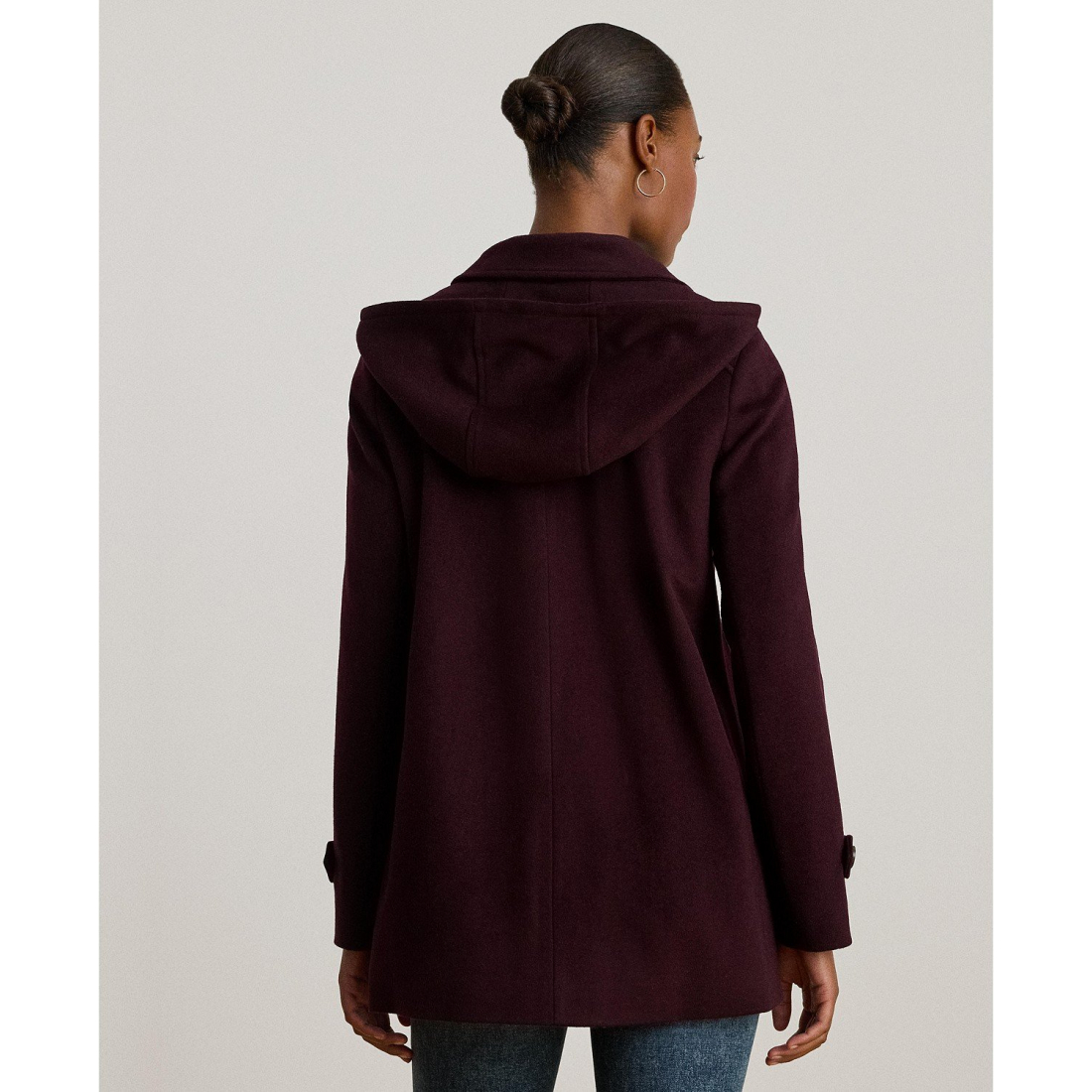 Women's 'Icon Hooded A-Line' Coat