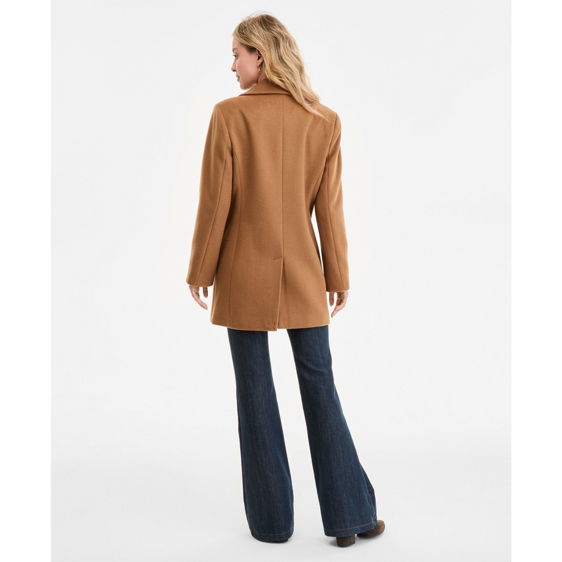 Manteau 'Collared Button-Front' pour Femmes