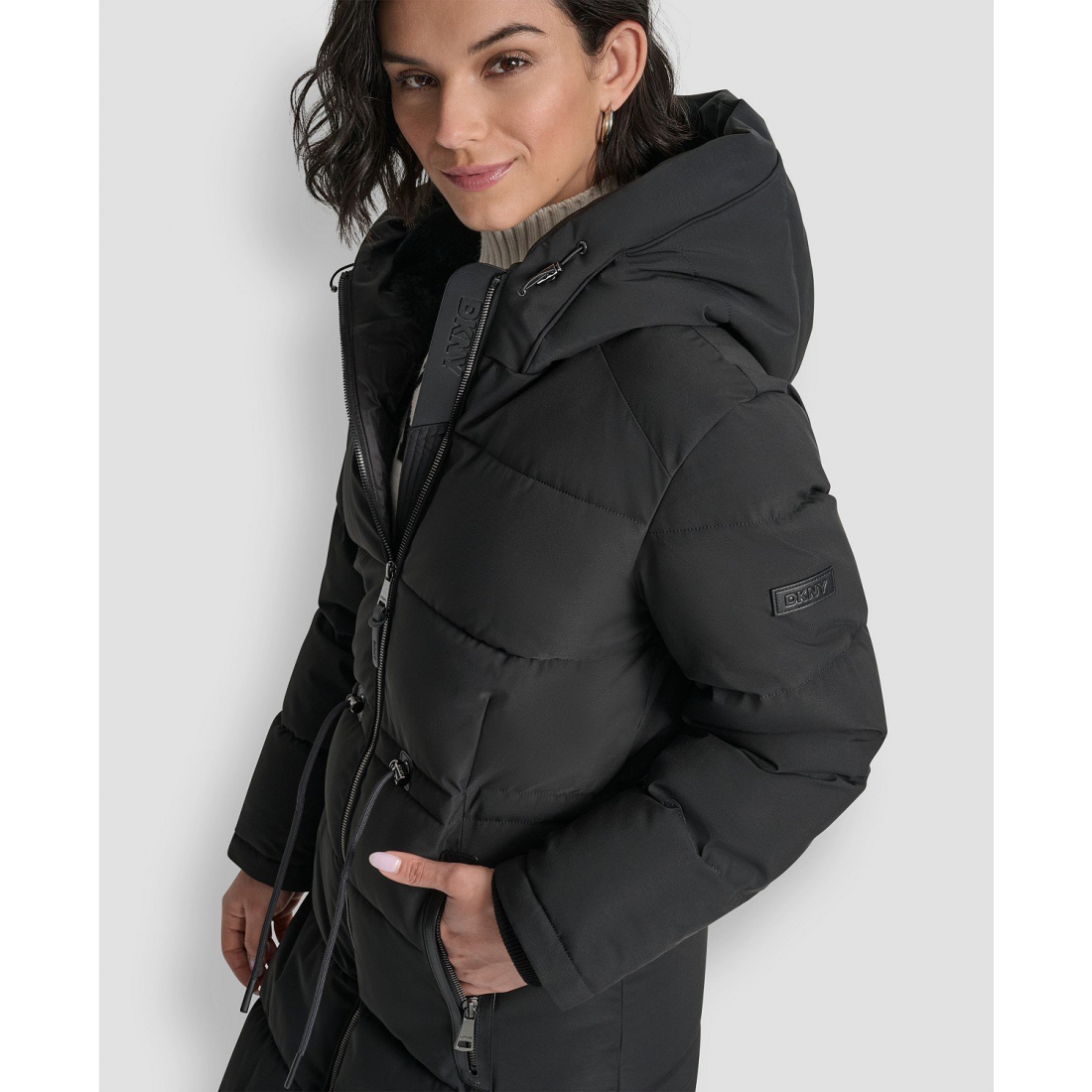 Manteau matelassé 'Hooded Anorak Maxi' pour Femmes