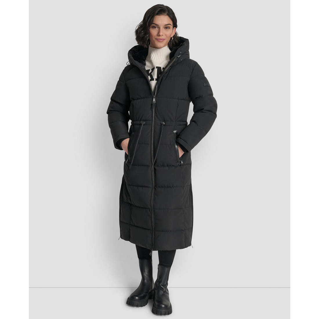 Manteau matelassé 'Hooded Anorak Maxi' pour Femmes