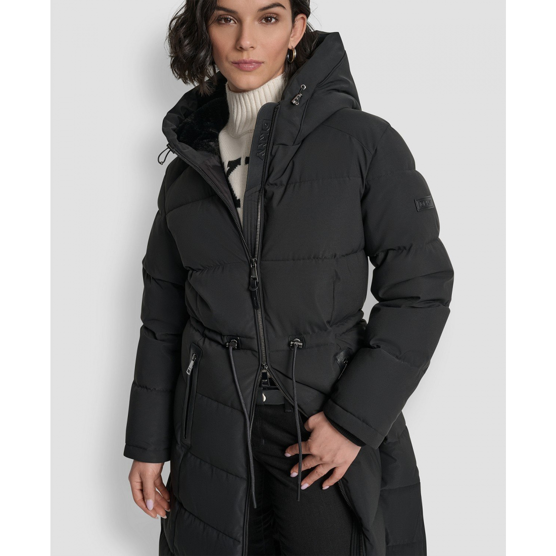 Manteau matelassé 'Hooded Anorak Maxi' pour Femmes