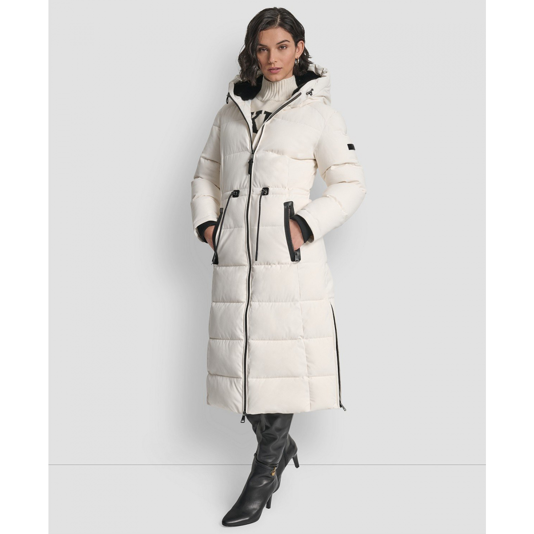 Manteau matelassé 'Hooded Anorak Maxi' pour Femmes