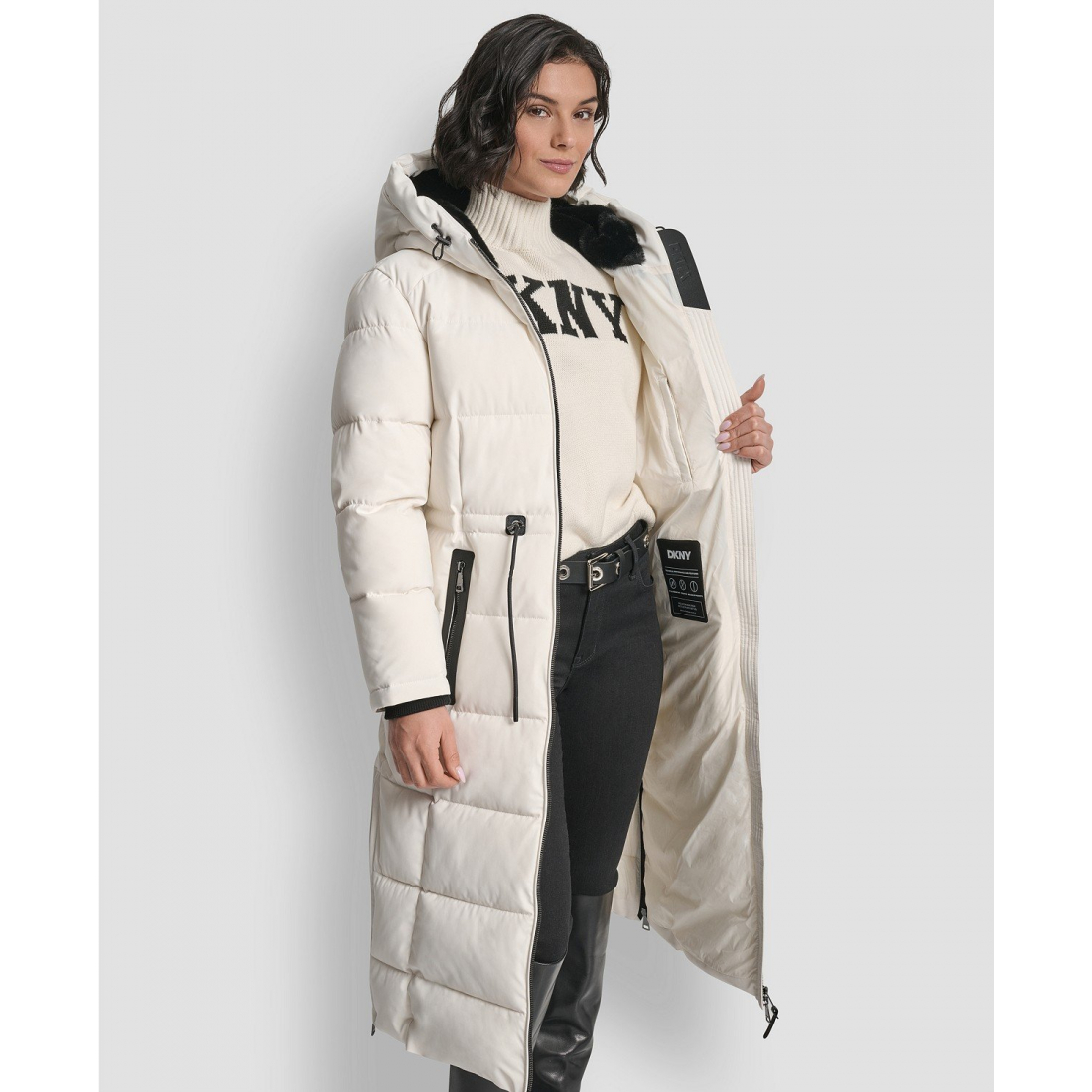 Manteau matelassé 'Hooded Anorak Maxi' pour Femmes