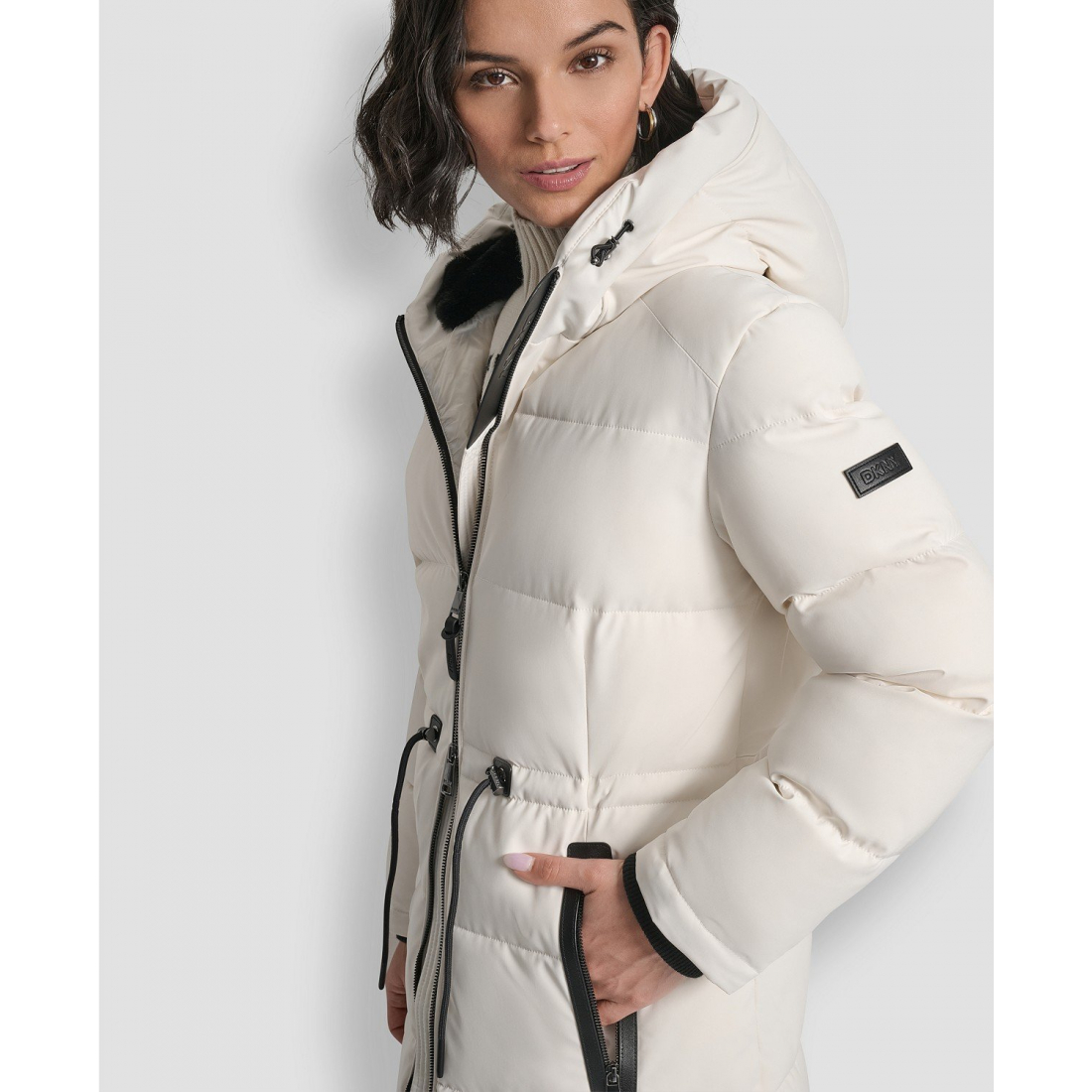 Manteau matelassé 'Hooded Anorak Maxi' pour Femmes