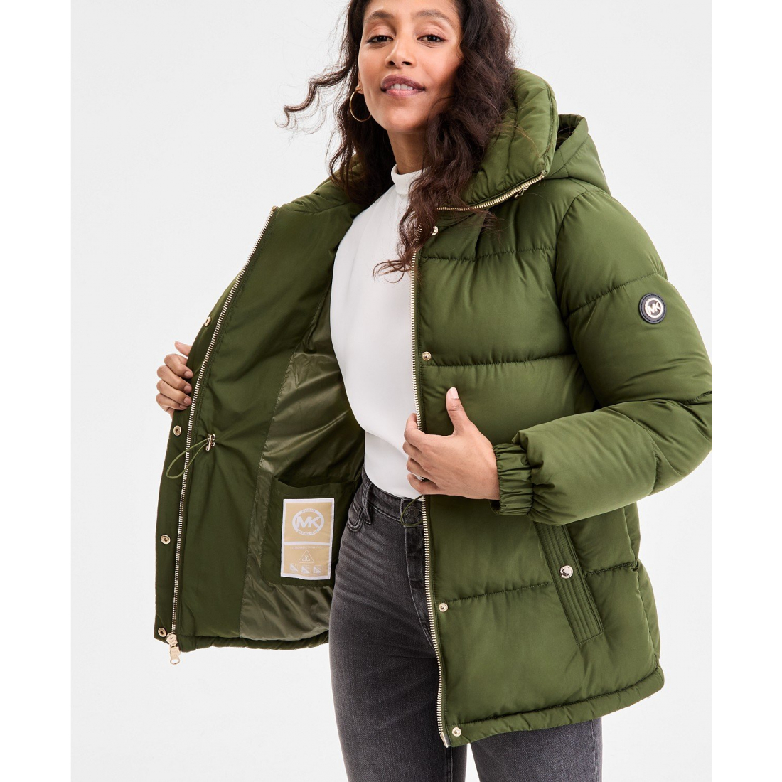 Manteau matelassé 'Hooded Anorak' pour Femmes