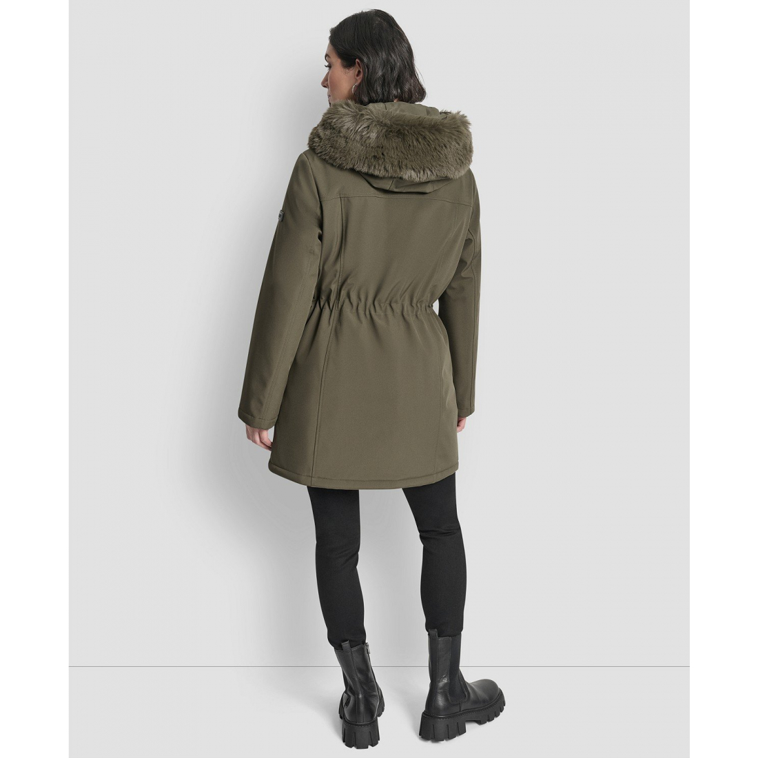 Manteau matelassé 'Trim Hooded Anorak' pour Femmes