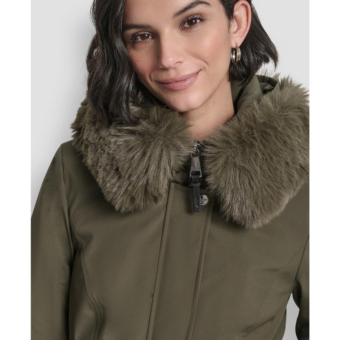 Manteau matelassé 'Trim Hooded Anorak' pour Femmes