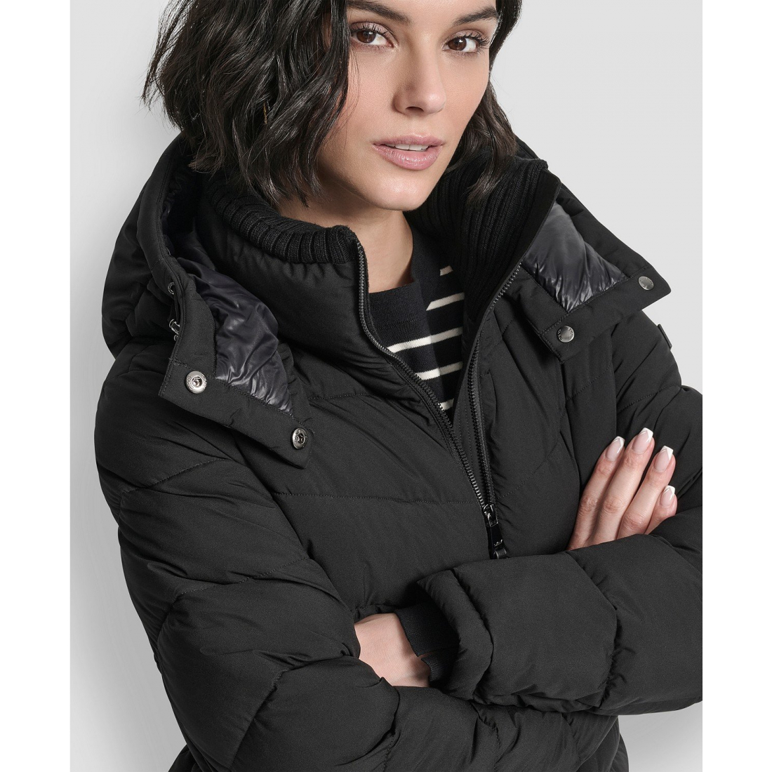 Manteau matelassé 'Shine Hooded Anorak' pour Femmes