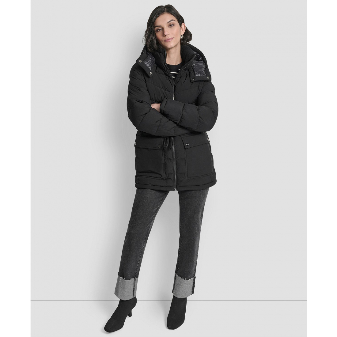 Manteau matelassé 'Shine Hooded Anorak' pour Femmes