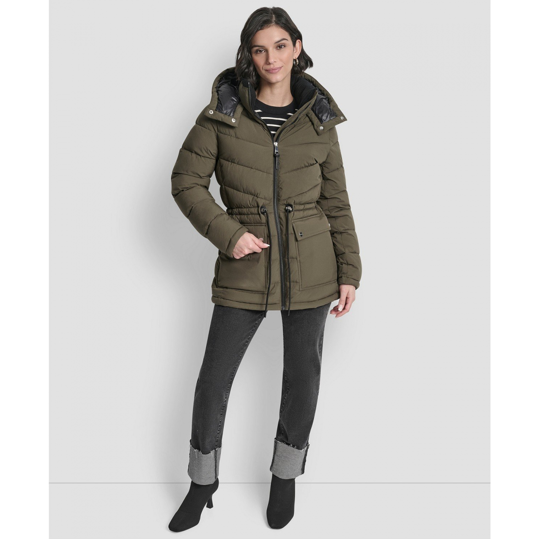 Manteau matelassé 'Shine Hooded Anorak' pour Femmes