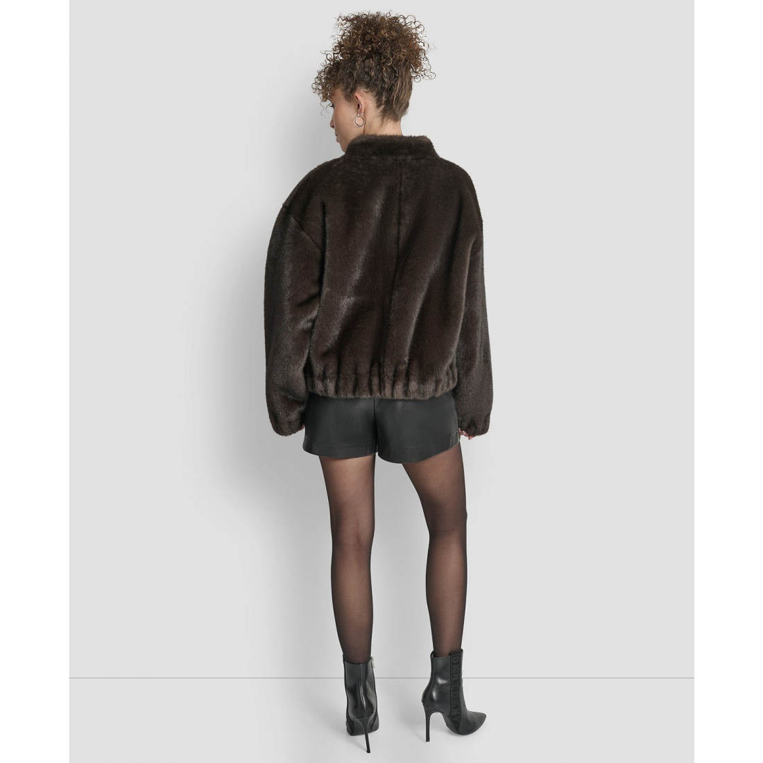 Blouson bomber 'Collar Neck' pour Femmes