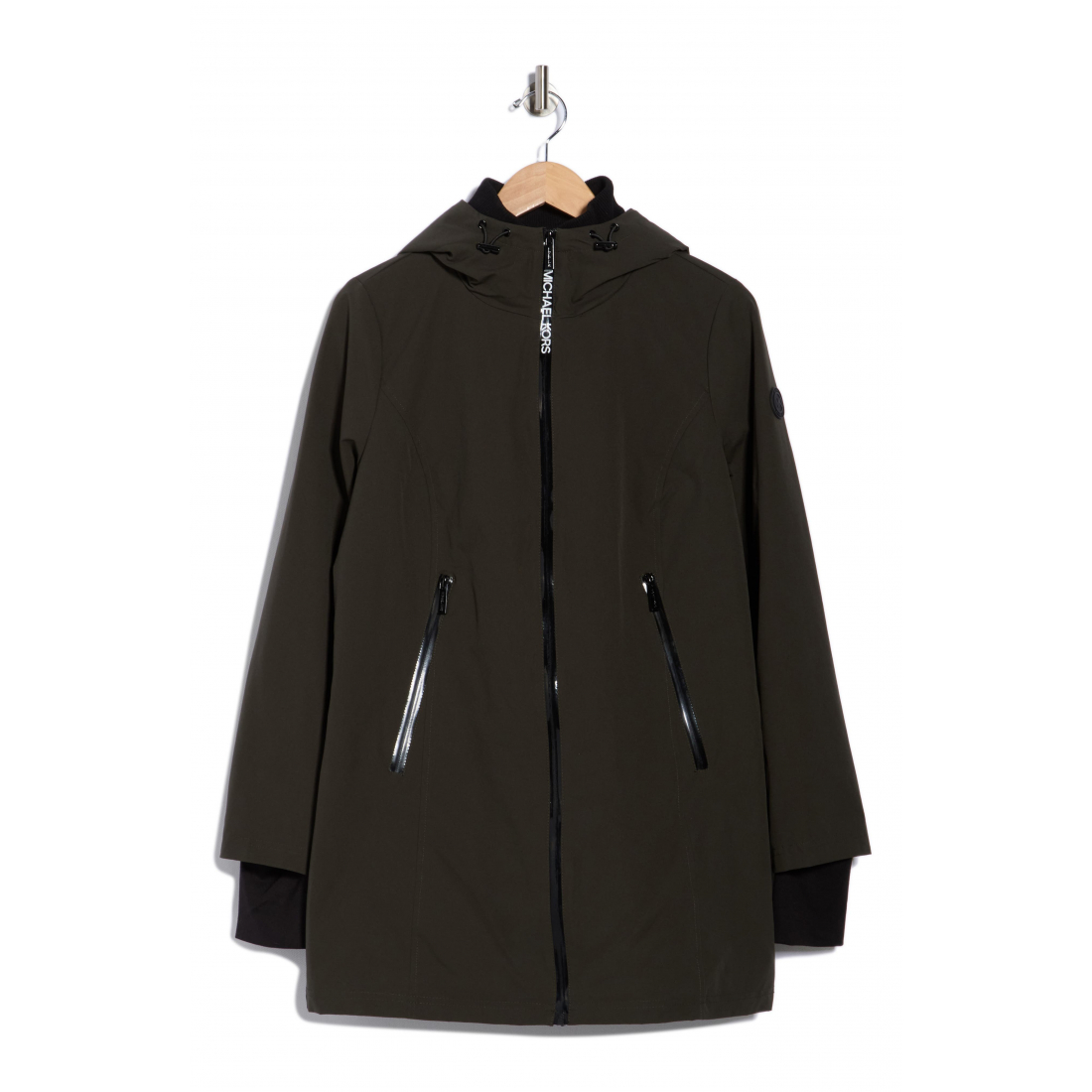 Veste 'Water Resistant Faux Fur Lined Hood Insulated Softshell' pour Femmes