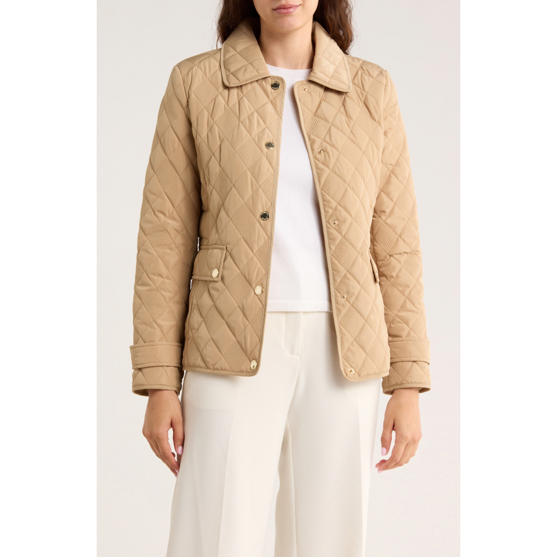 'Diamond' Gesteppte Jacke für Damen