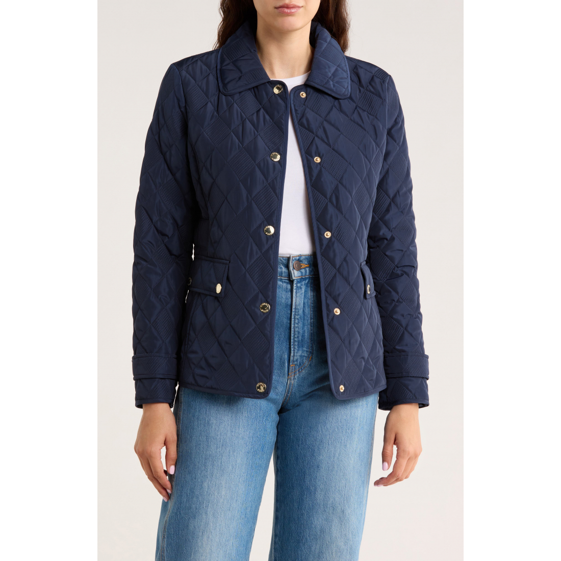 'Diamond' Gesteppte Jacke für Damen