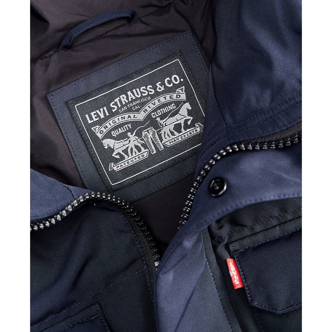 Veste matelassée 'Quilted Hooded' pour Hommes