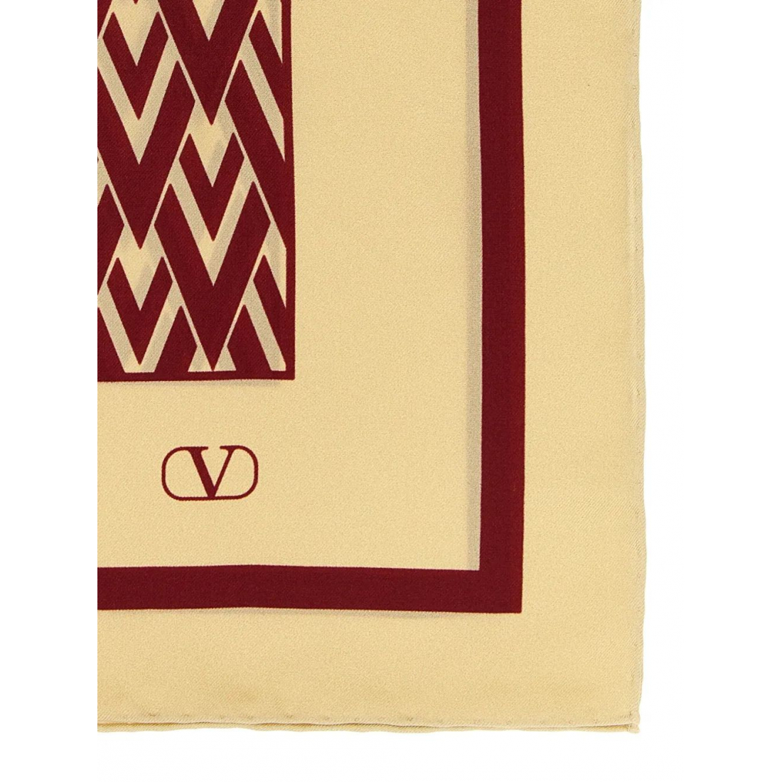 Foulard en soie 'Toute La V' pour Femmes