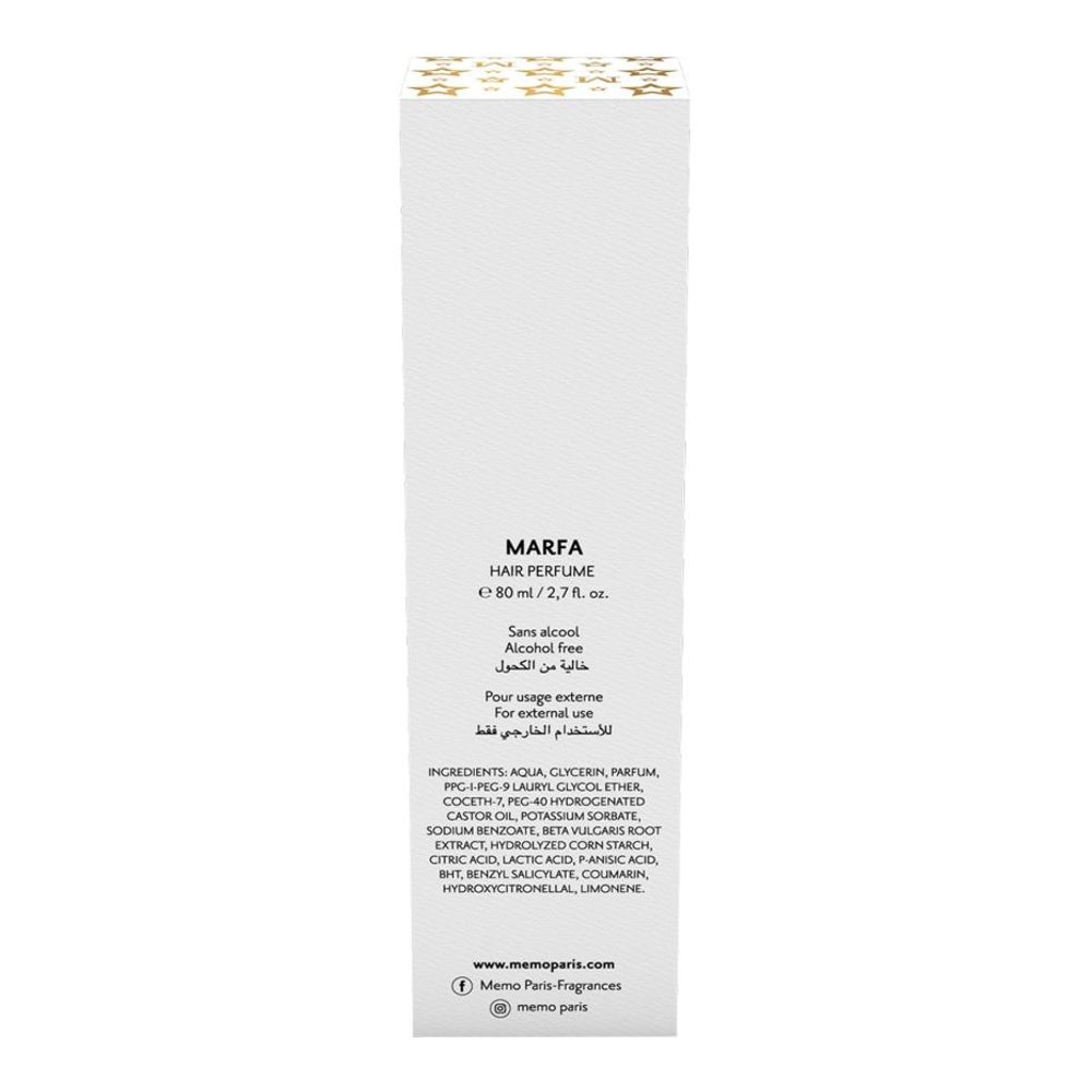 'Marfa' Hair Perfume - 80 ml