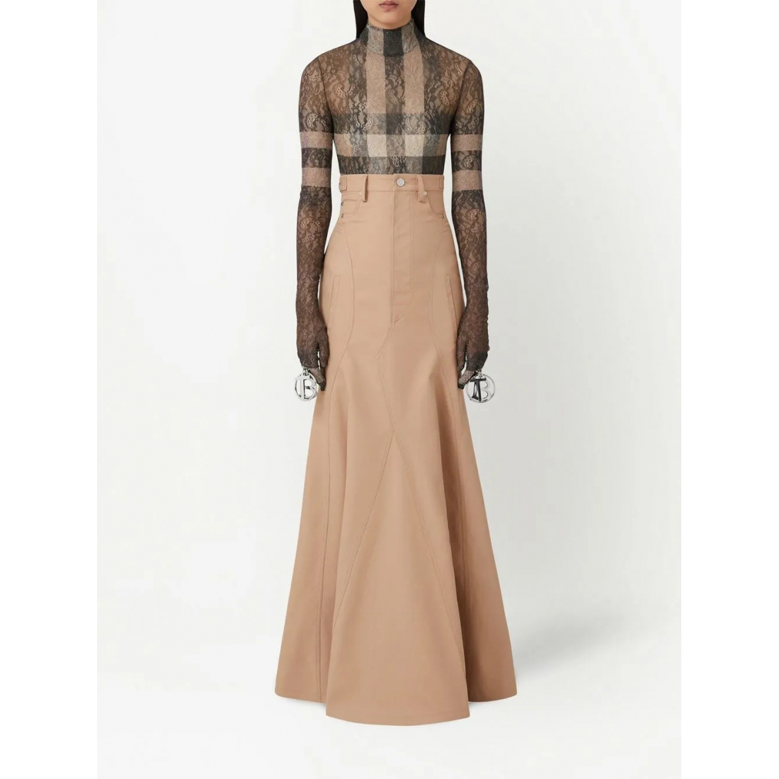 Jupe Maxi 'Gabardine' pour Femmes