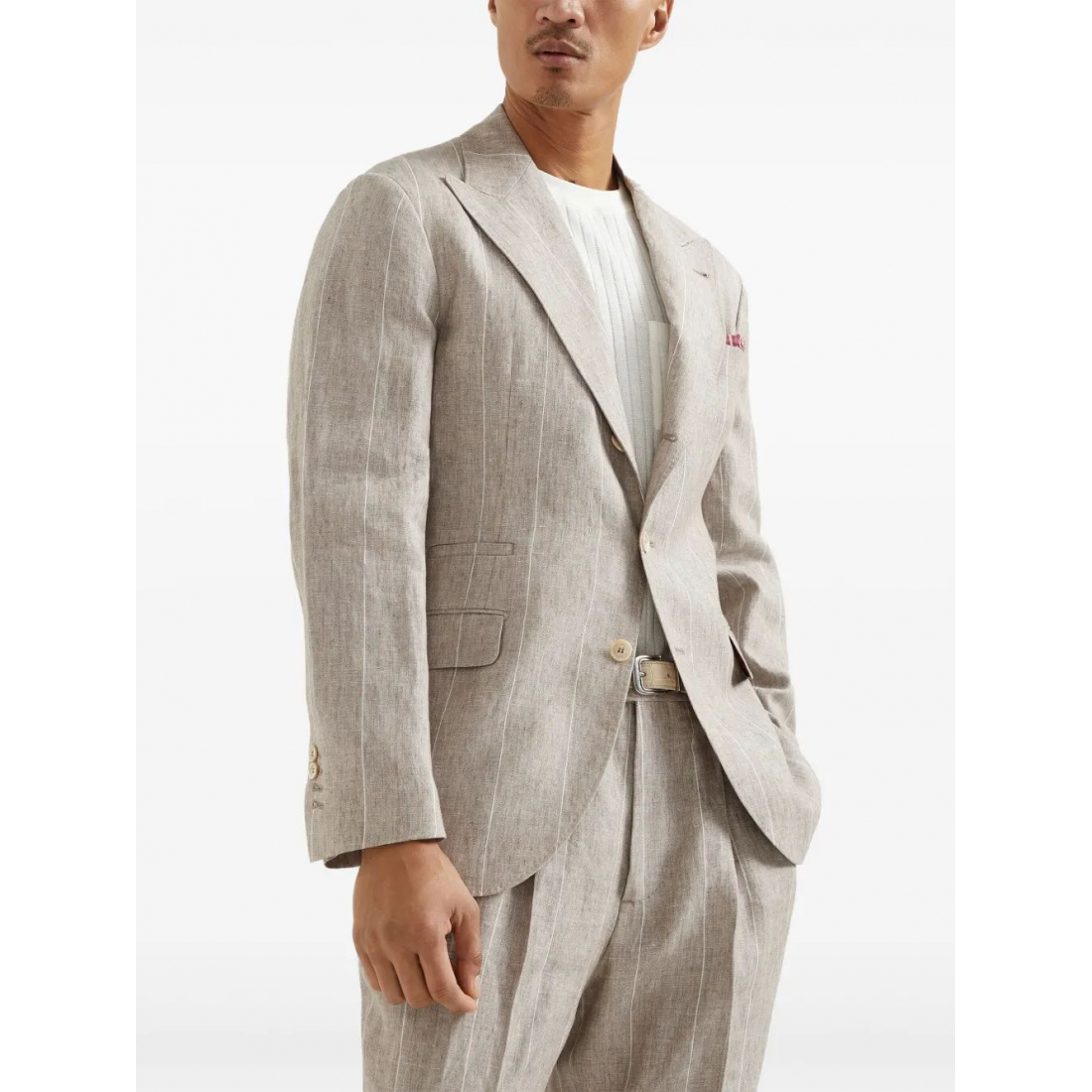 'Wide Striped' Klassischer Blazer für Herren