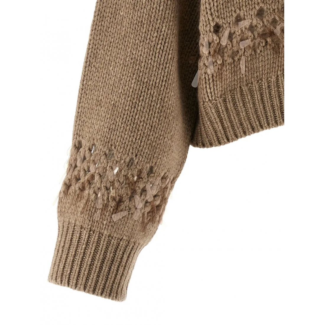 Women's 'Open-Knit Drop-Shoulder' Sweater