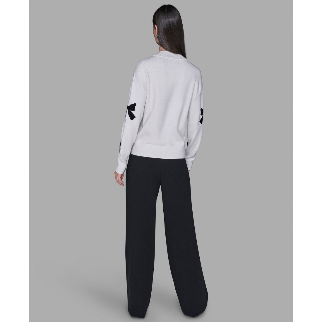 Pull 'All-Over Bow' pour Femmes