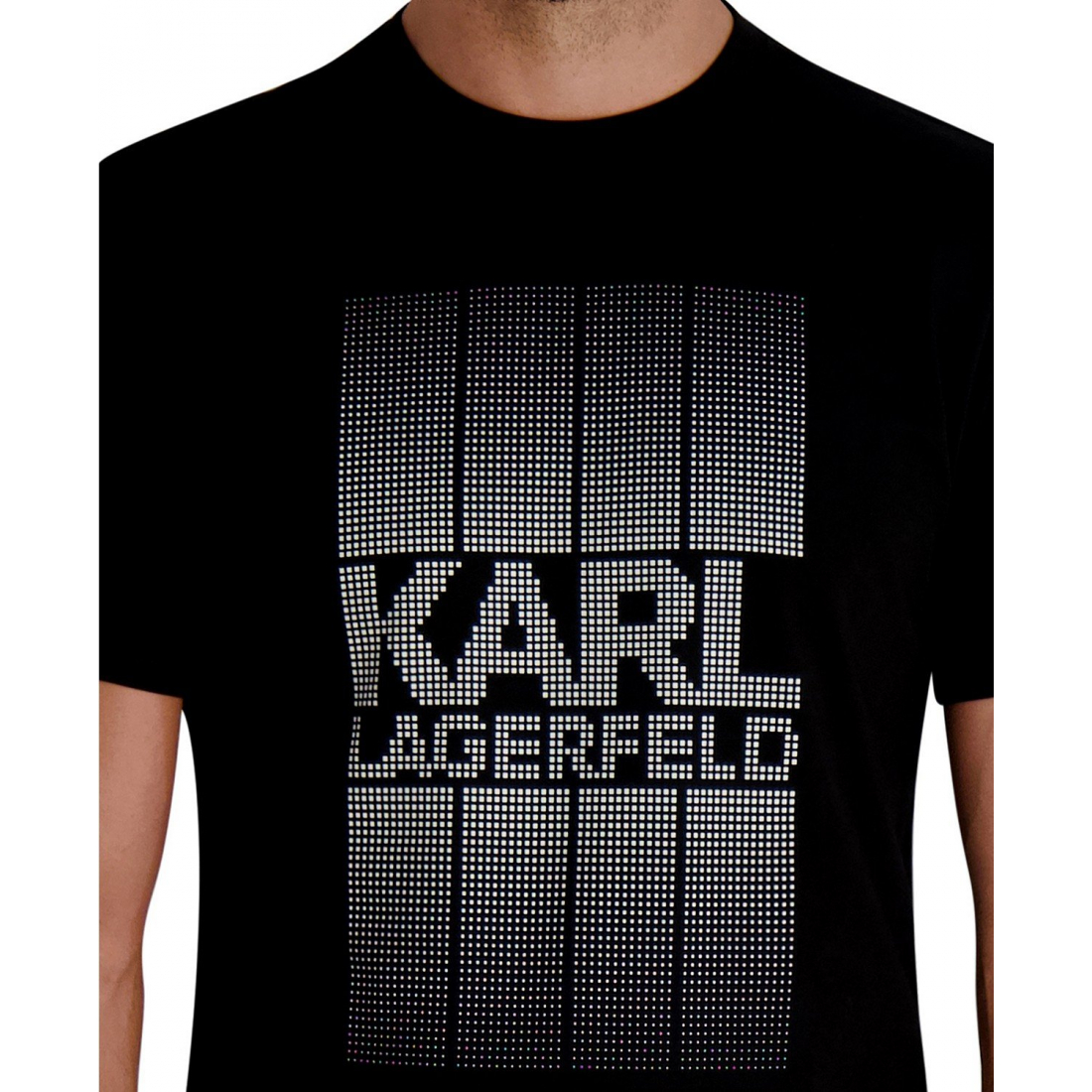 'Pixelated Graphic Detail' T-Shirt für Herren
