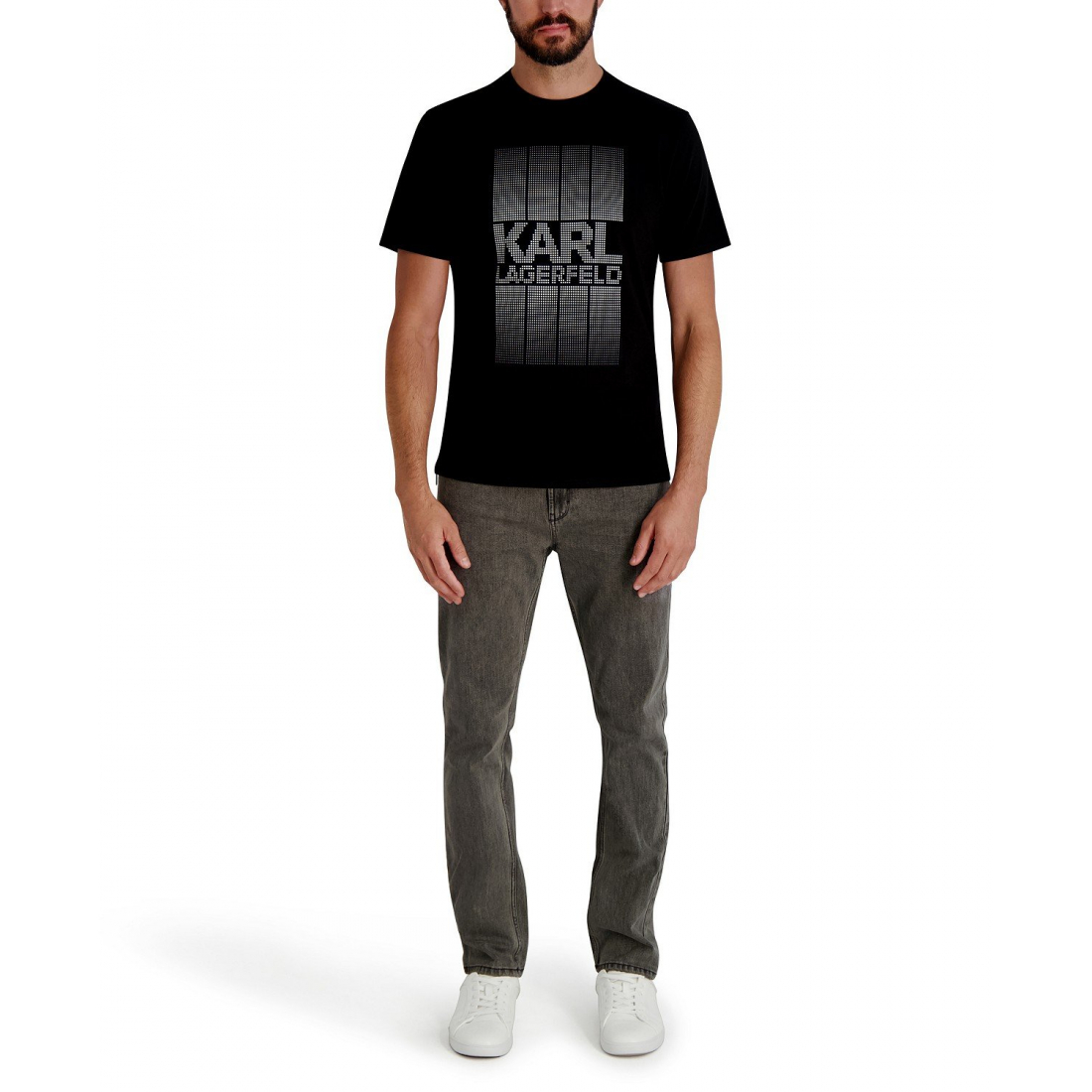 'Pixelated Graphic Detail' T-Shirt für Herren