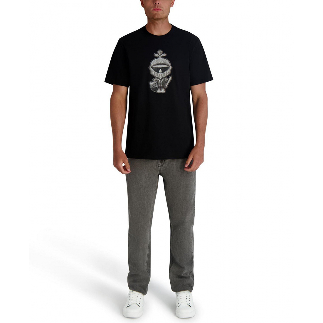 'Embroidered' T-Shirt für Herren