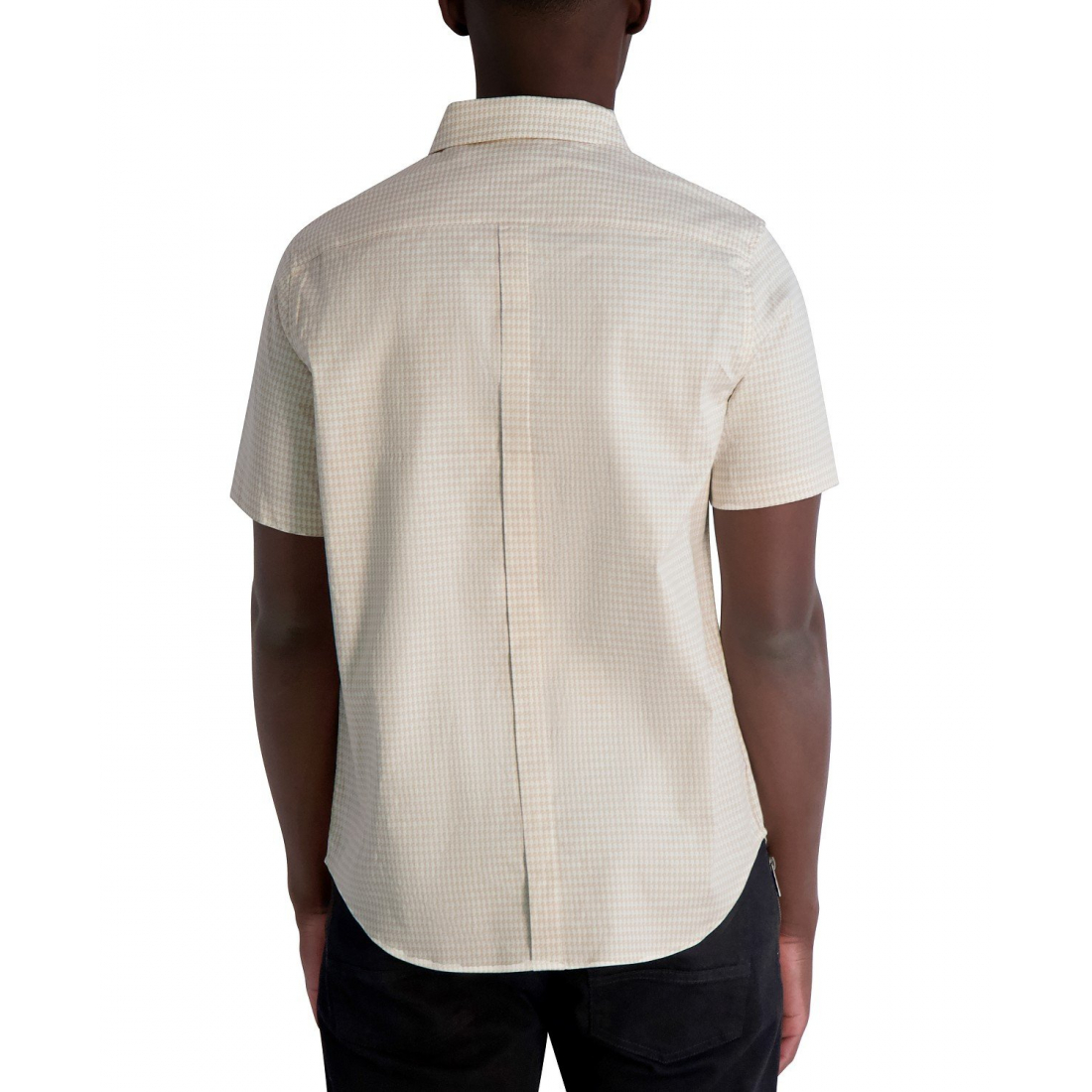 Chemise 'Woven Houndstooth' pour Hommes