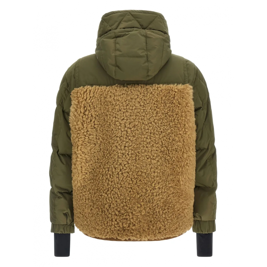 Men's 'Grifford Shearling-Panels' Puffer Jacket