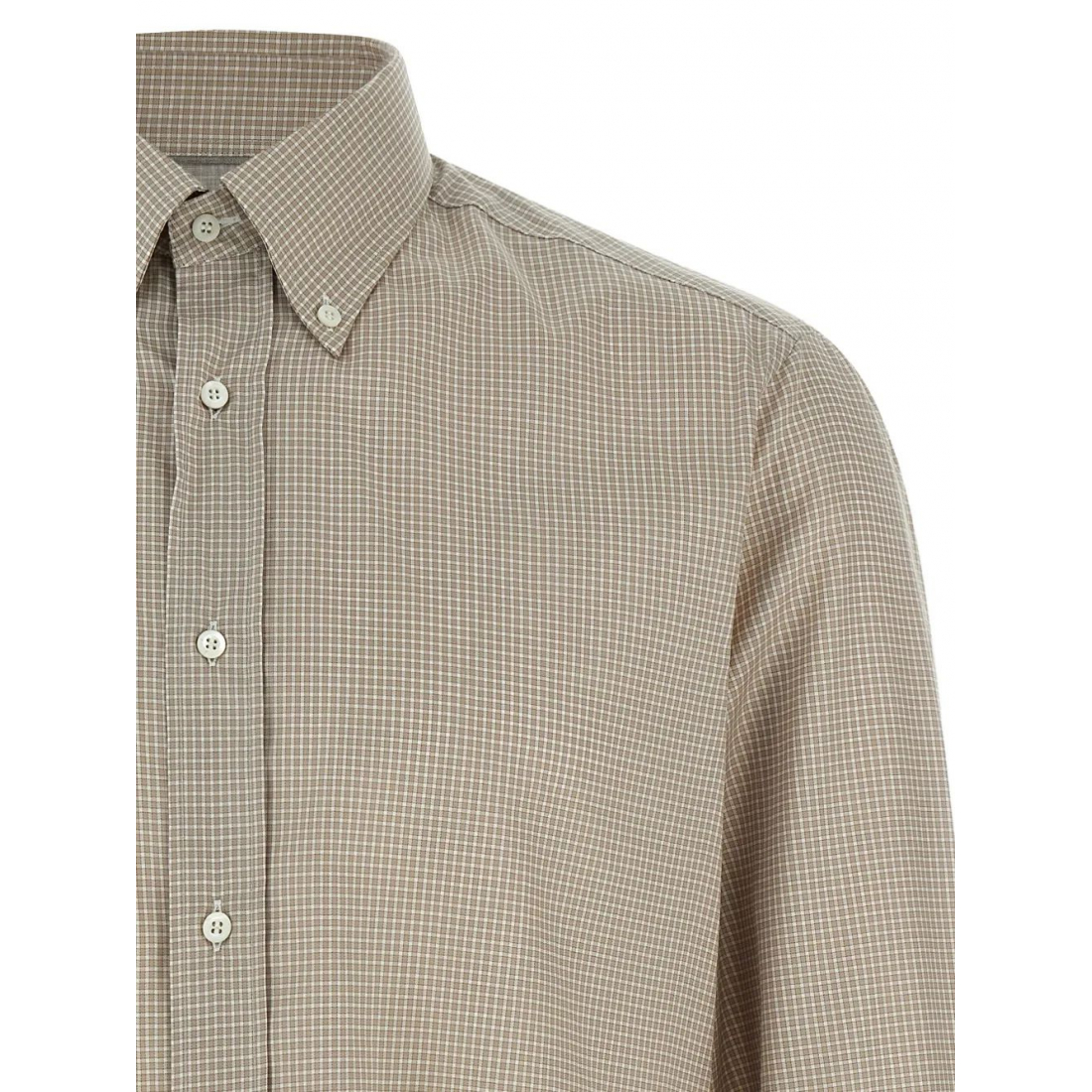 'Check-Pattern' Hemd für Herren