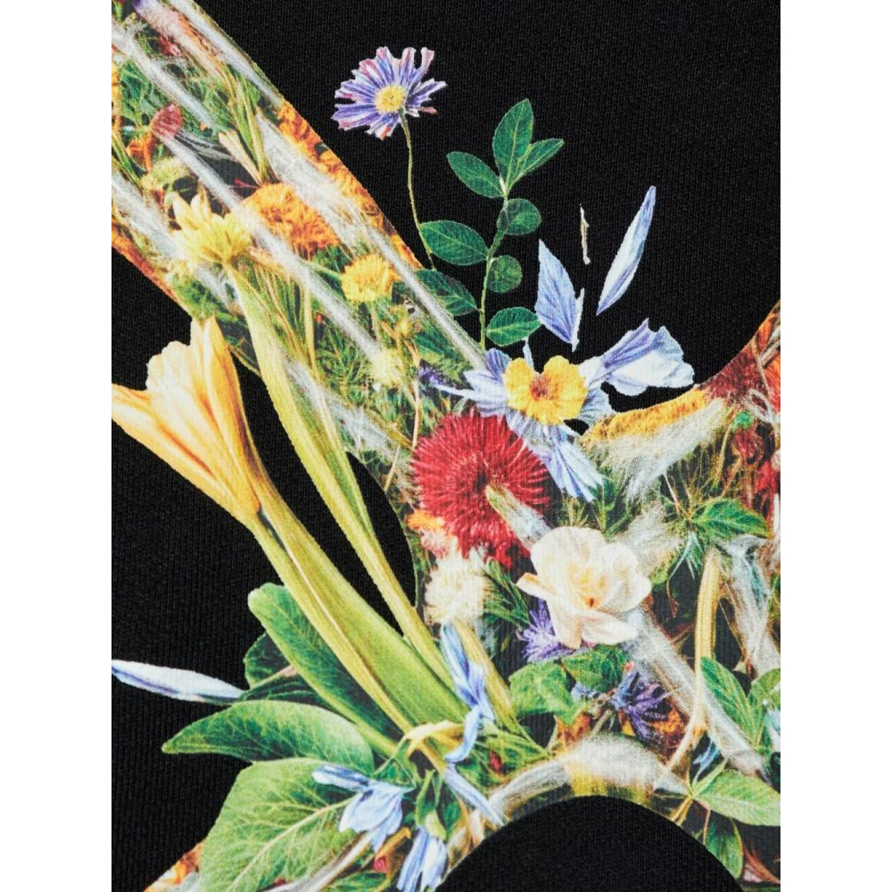 Women's 'Zip Floral Knitwear' Jacket