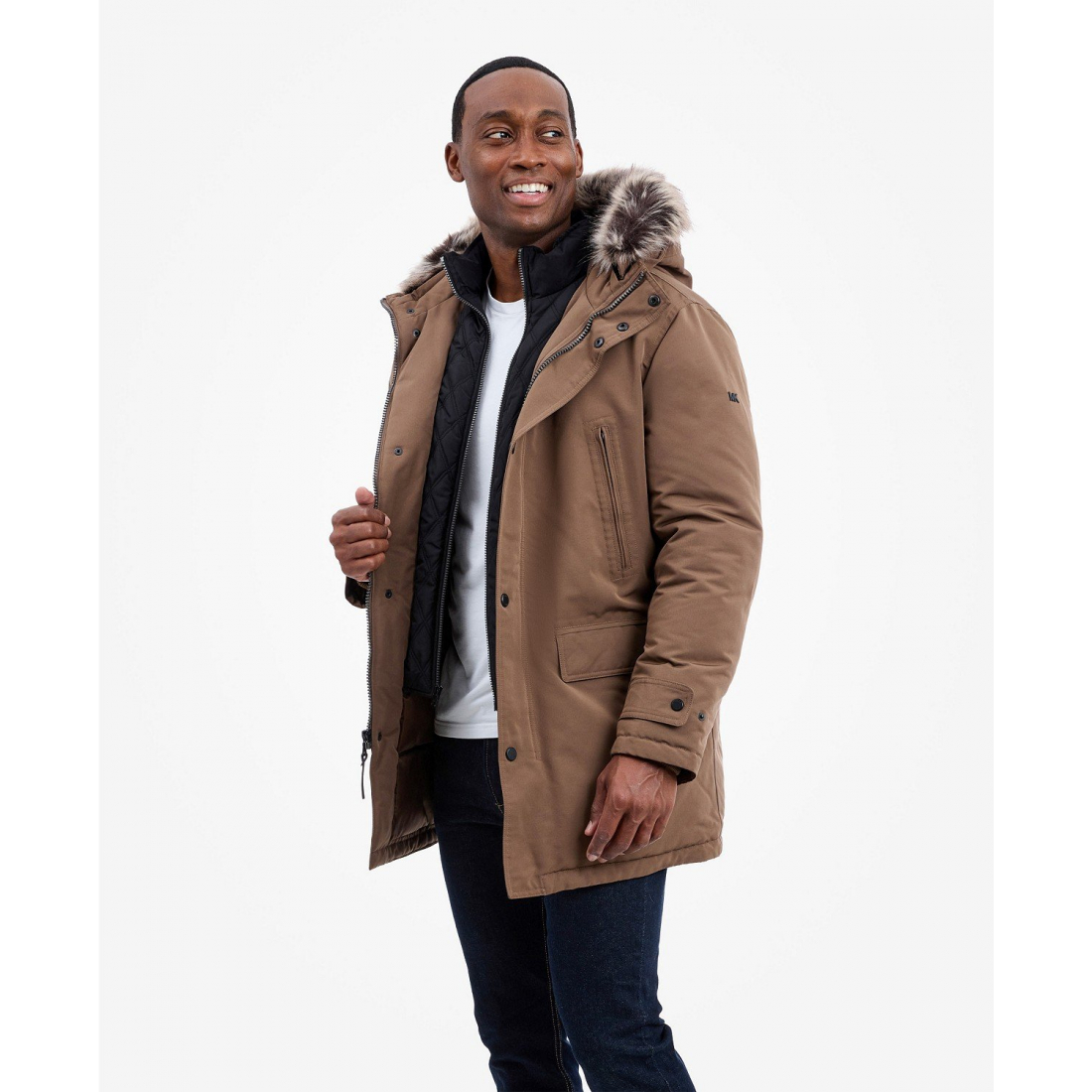 Parka 'Hooded Bib Snorkel' pour Hommes